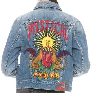 Mother Denim mystical jean jacket